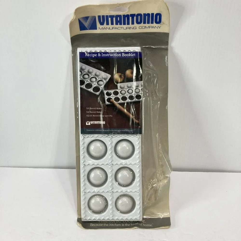 VINTAGE Vitantonio‎ Ravioli Maker/Press #512 Missing Rolling Pin - Unused Item